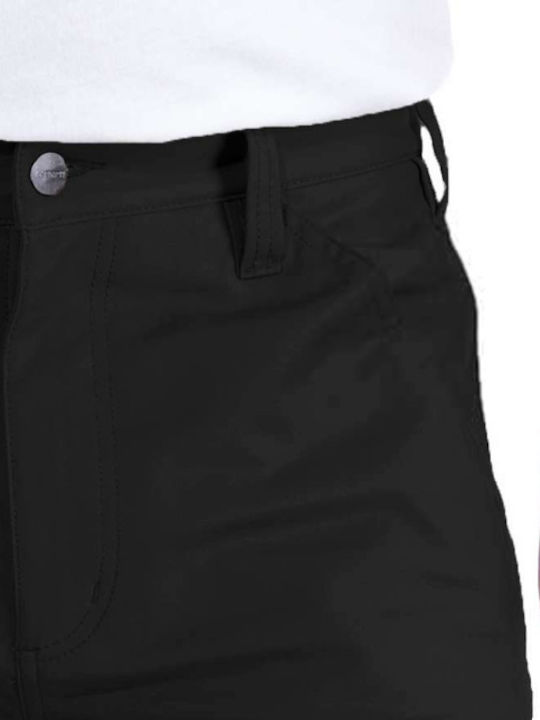 Carhartt Rugged Stretch Canvas Short Black Ανδρικη Βερμουδα 103111-001 Μαυρη