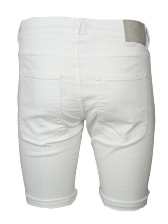 Scinn Mauro Sh 121.86.sp142 Βερμουδα White