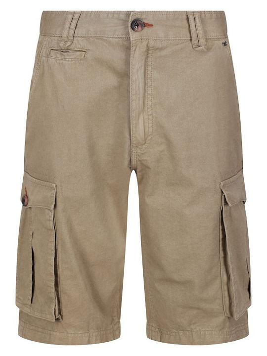 Regatta Shorebay Vintage Look Cargo Men's Shorts Gold Sand Rmj221-3he