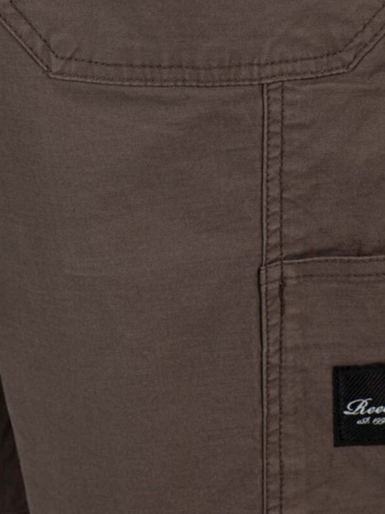 Reell Men Reflex Hustler Short Dark Grey Brown Canvas 1201-015-01-001-dkgrbrn