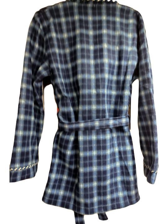 Robe Bărbătească Carouri Harmony 47615 Albastru