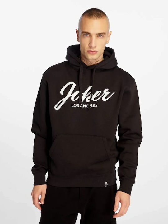 Joker Brand Script Hoodie Black Joker Joker Brand Black Jb2276blk