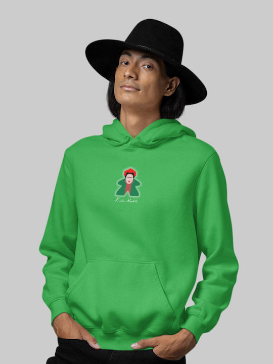 Frida Kahlo Meeple Hanorace barbati Cu glugă Galben