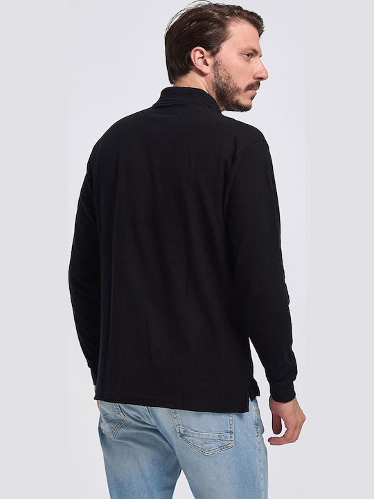 Männer Polo Jhk Regular Man 210ls Schwarz