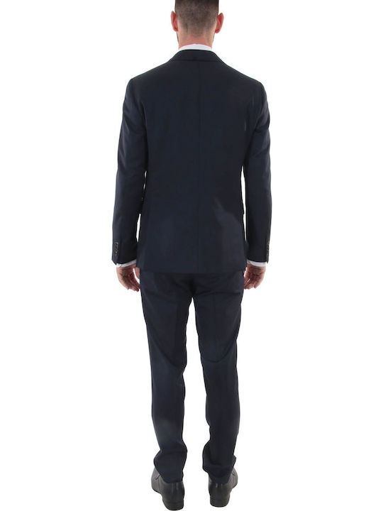 Tom Frank Herrenanzug Mikroschnitt Cf-italy/bl-111 Marineblau