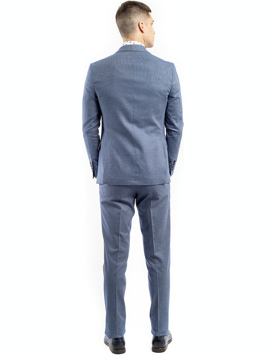 Костюм Slim Fit Светлосин