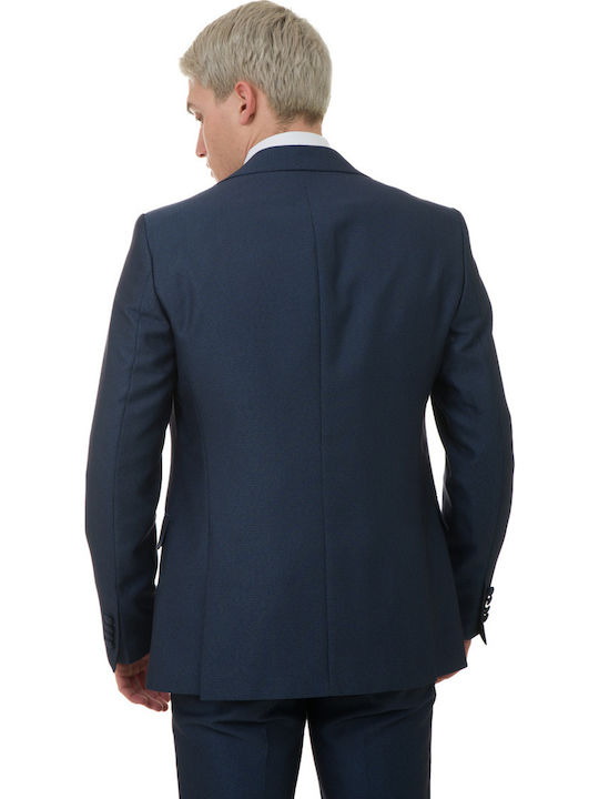 Men's Suit Vest Wedding Italian Job 811604 02w V Blue