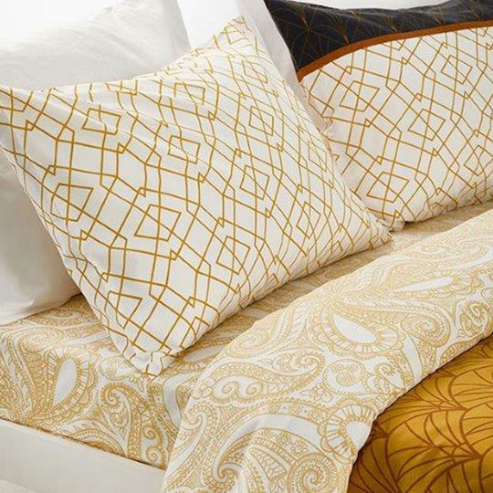 Whitegg Set Cearșafuri cu Elastic 160x200+35cm. BA164 4buc