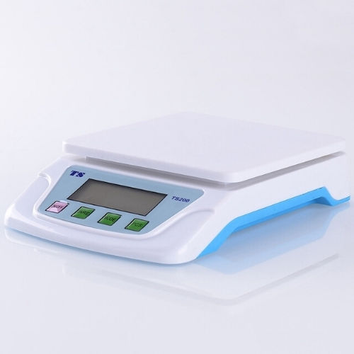 TS200 Digital Kitchen Scale Up To 10kg Blue
