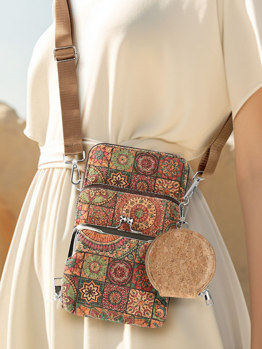 Avizar Laptop Tasche Design Mandala Dreifach Münztasche Mehrfarbig