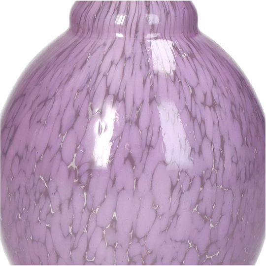 ArteLibre Декоративна ваза Стъкло Lilac 12x12x23см 1бр