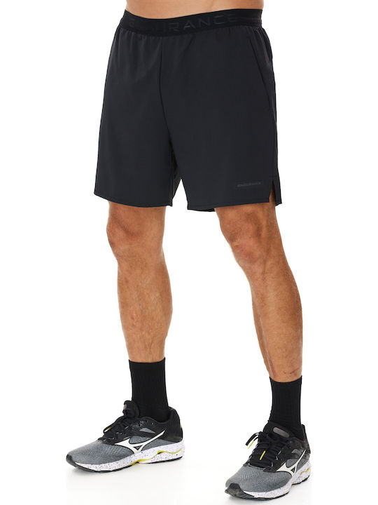 Endurance Shorts Air M 2-in-1 Leichte Shorts 1001 Schwarz