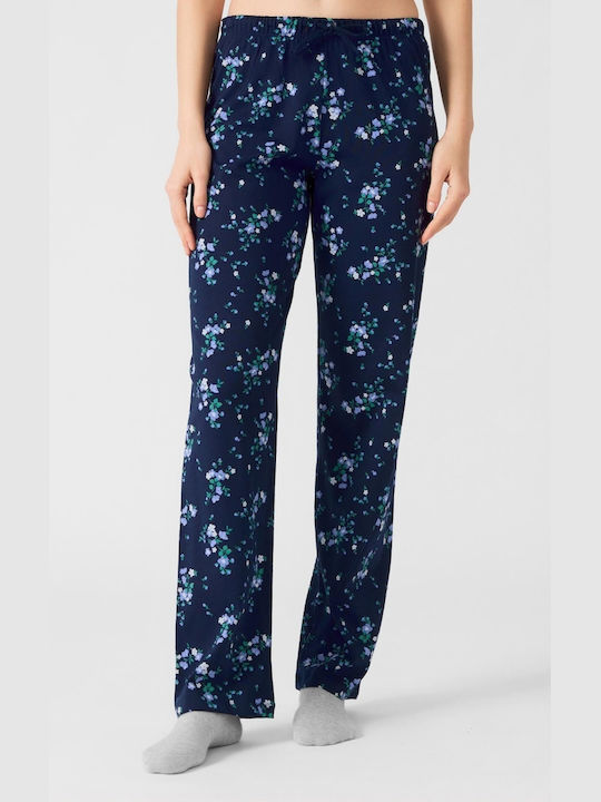 Minerva Winter Women's Pyjama Pants Blue