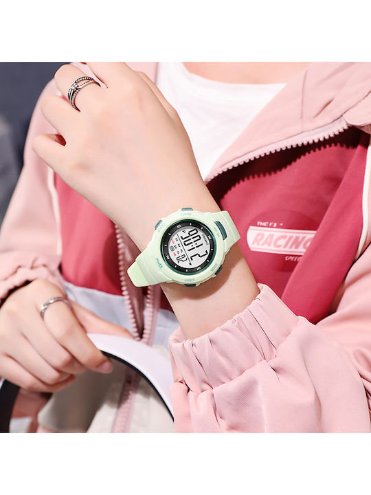 Techkidz Waterproof Children's Watch Digital Display Model Exia Water Green