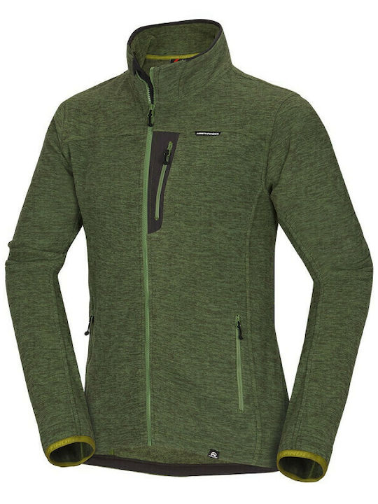 Mi-3352or-316 Green Men's Thermal Sweater Northpolar Fleece 200 Jaime