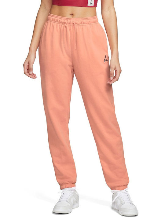High Waist Sweatpants Jogger Orange