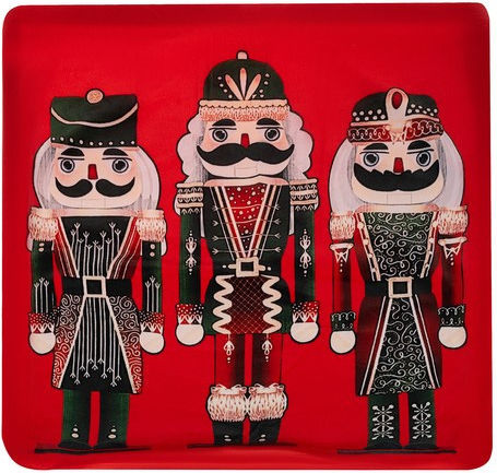 Ruhhy Ruhhy Christmas Decorative Pillow Square Red with Lighting 40x40cm