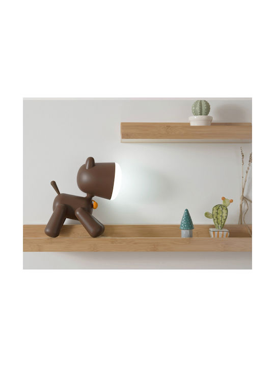 Techkidz Children's Nightlight Dog Art Model Brown