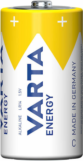 Varta High Energy Alkaline Batterien C 1.5V 2Stück