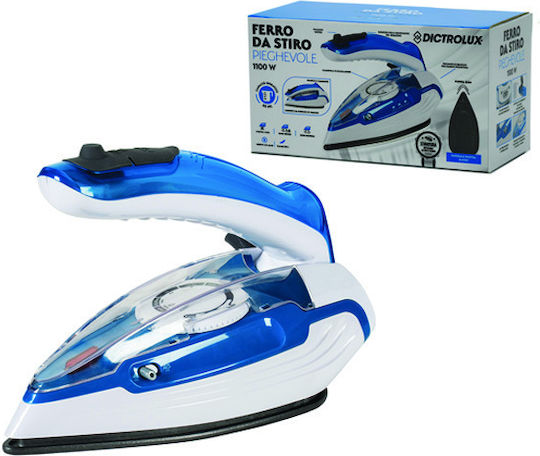 DictroLux 790304 Steam Travel Iron 1100W