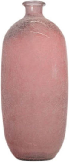 Vidrios San Miguel Glass Vase Pink Y45cm
