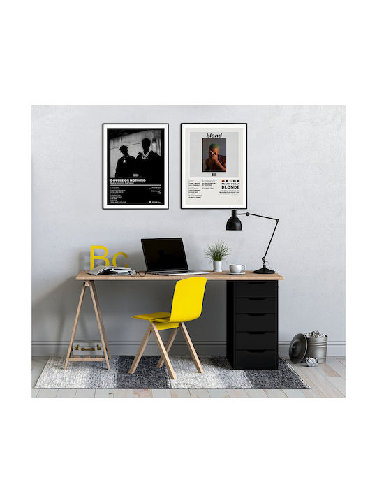 Music Poster Frank Ocean Blond Ms098 30cm x 40cm