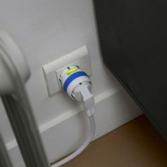 Nodon Enocean Kompatibler Smartplug Steckdosenleiste Typ E Energiezähler Weiß
