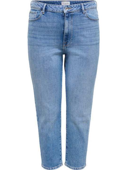 Hoch tailliert Damenjeans in Schlanker Passform