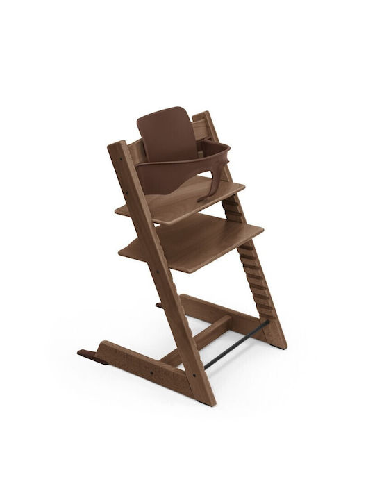 Stokke Tripp Trapp Baby Highchair With Adjustable Height Heather Mauve