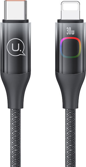 Eko 30w Typ-C Zu Lightning 1.2m Ladekabel Display Xm LED Hintergrundbeleuchtung Schwarzes