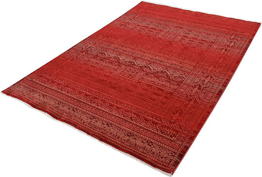 Balsan Oriental Kazak 727 Rug Rectangular Bordo Rose