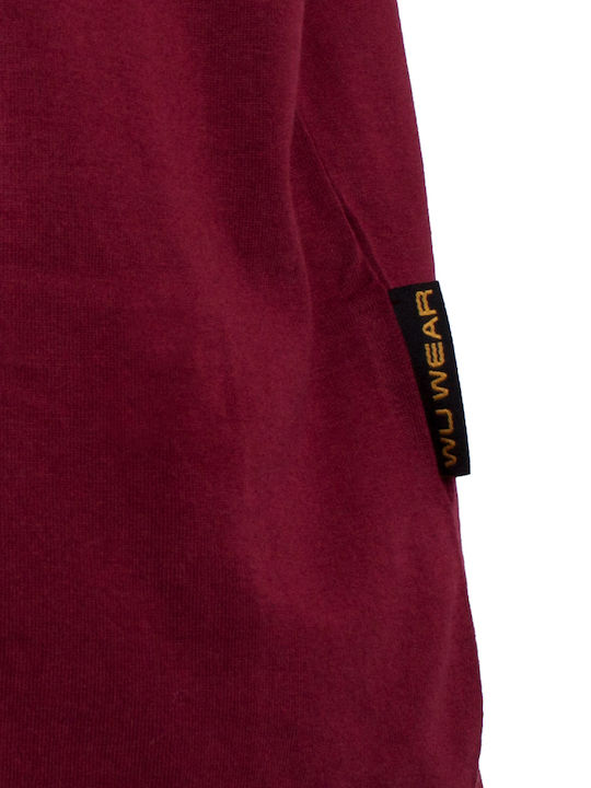 T-Shirt Burgundy Red