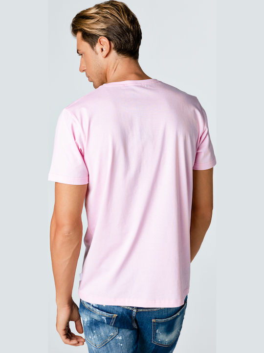 Τύπωμα T-shirt Ροζ