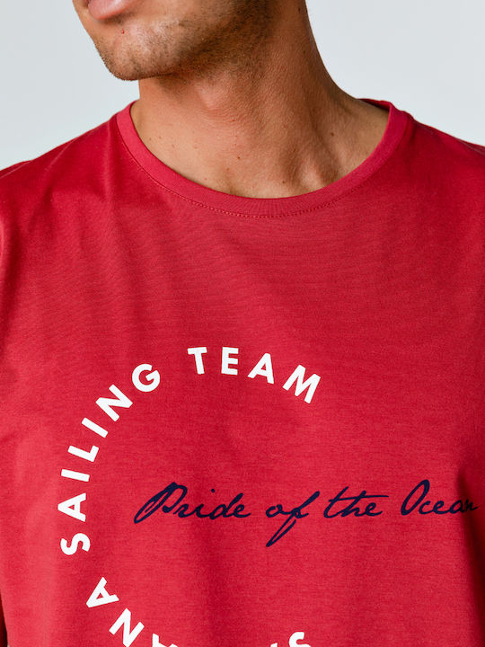Print Pride Ocean T-shirt Red