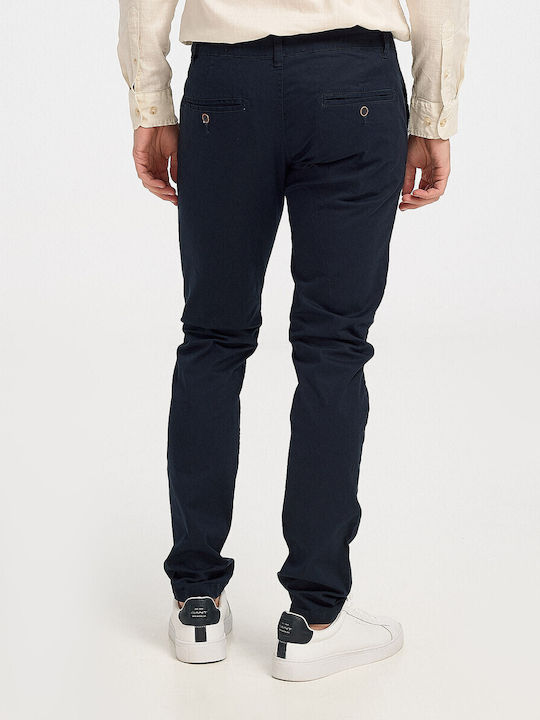 Men's Trousers Elastic Blue