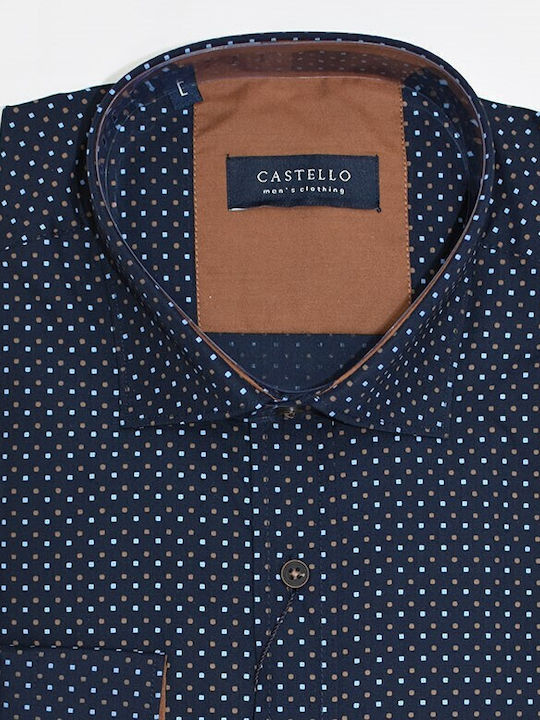 Long Sleeve Blue Shirt