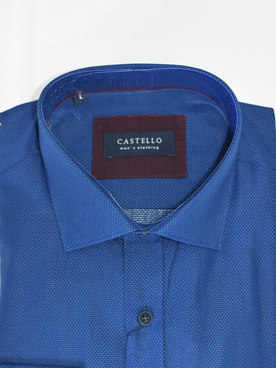 Long Sleeve Blue Shirt. 019-5011-BLUE