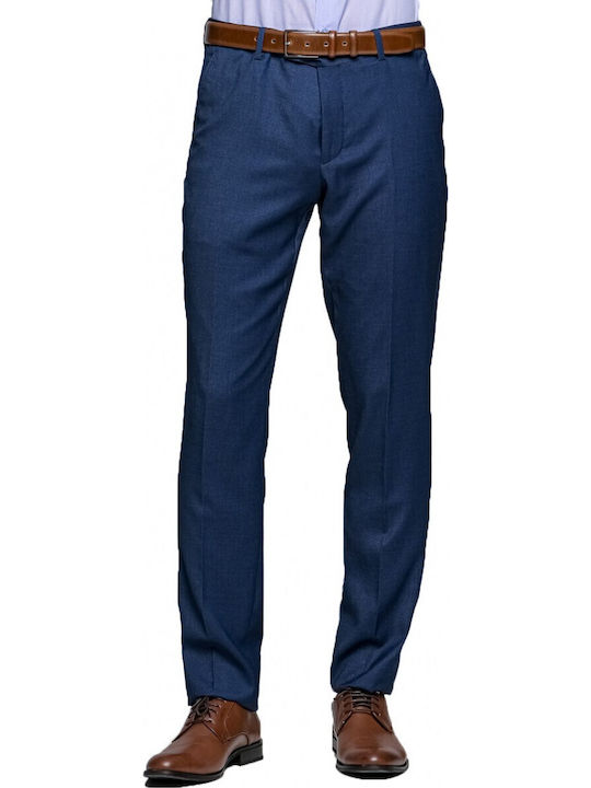 Herrenanzug mit Weste mit Schlank Passform Navy - Blau