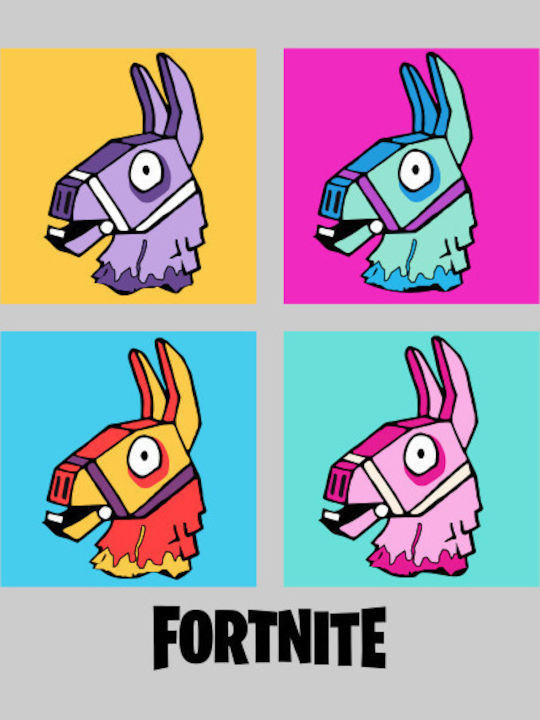 Fortnite Llama T-shirt Dark Purple