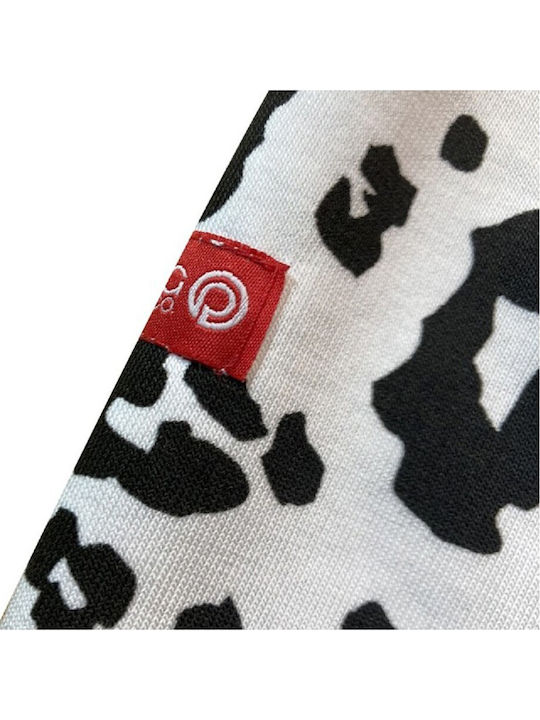 Pantaloni de trening cu Elastic White/Black - WHITE