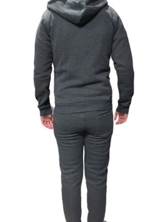 Tracksuit with Elastic Charcoal.