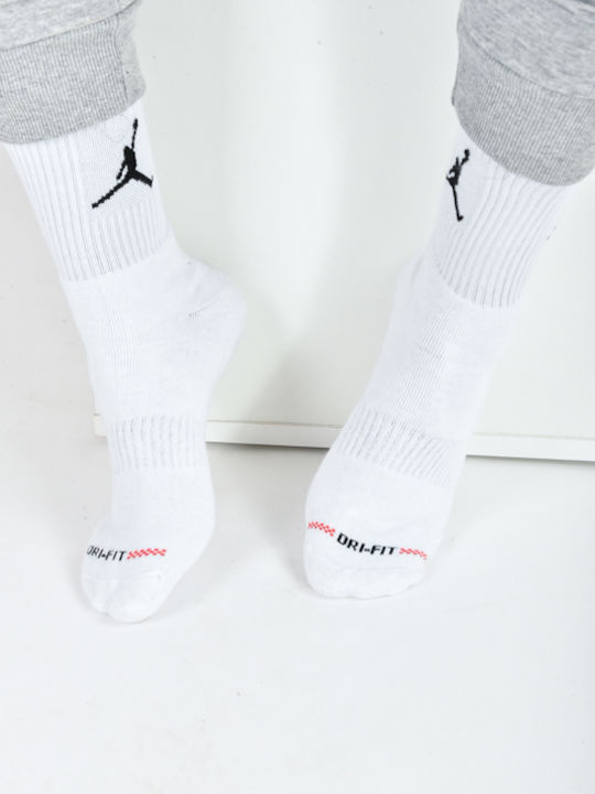 Ampo Socks Bărbați Șosete Uni White and Black. 1Pachet