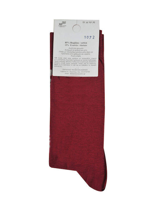 Dream Socks Ανδρικές Κάλτσες με Σχέδια ΓΚΡΙ ΣΚΟΥΡΟ