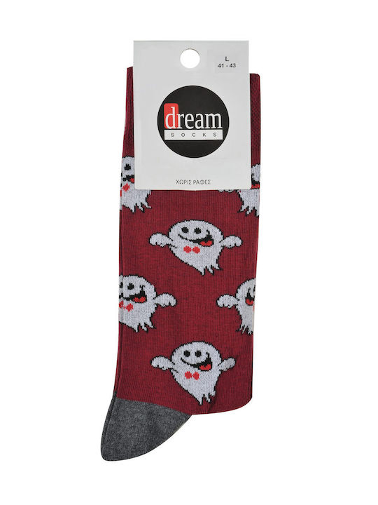 Dream Socks Ανδρικές Κάλτσες με Σχέδια Μαύρο