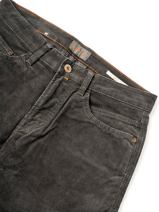 Ανδρικό Παντελόνι Τζιν με Slim Εφαρμογή Grey