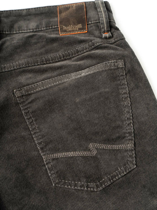 Ανδρικό Παντελόνι Τζιν με Slim Εφαρμογή Grey