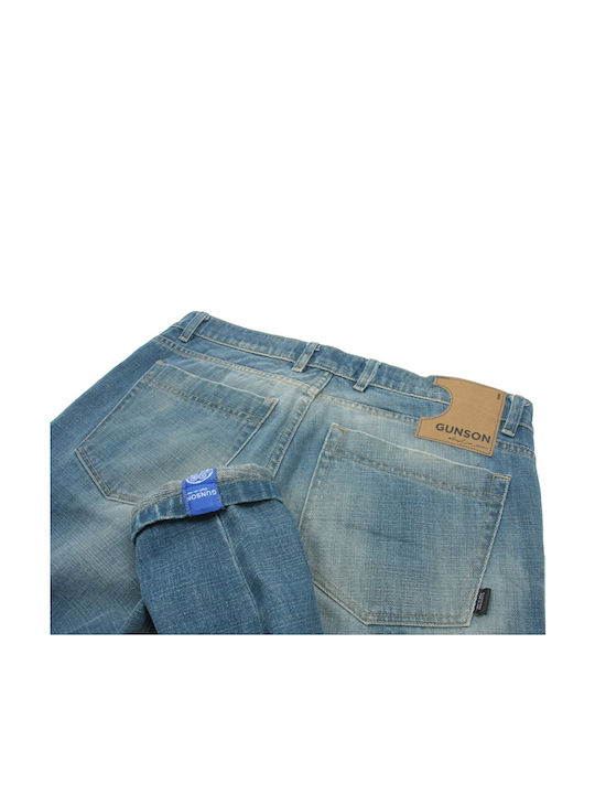 Herren Jeanshose Elastisch Blue