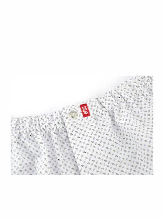 Men's Boxer White