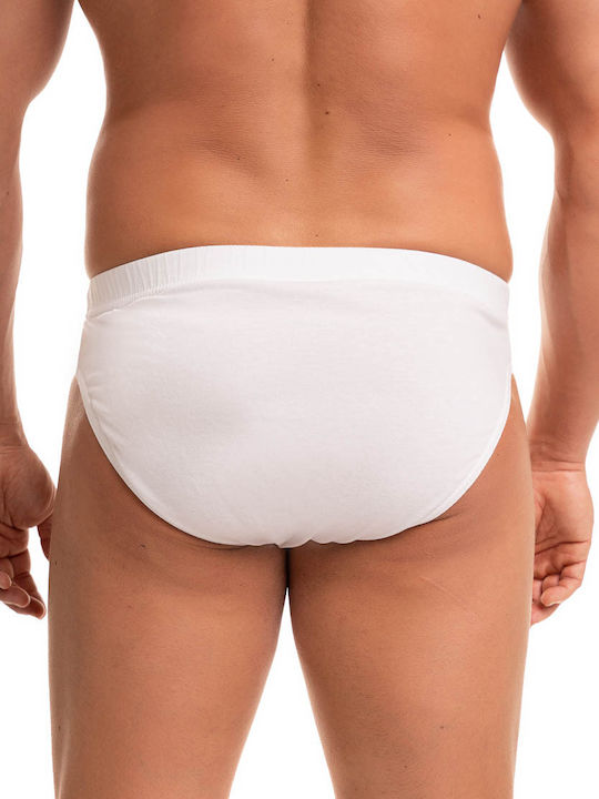 Ανδρικά Σλιπ Λευκά 5Pack