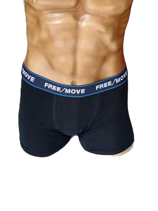 Men's Boxers Royal Blue-Black 2Pack